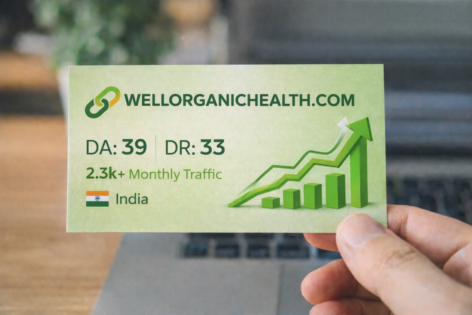 Secure High-Value Health & Wellness Backlinks on WellOrganicHealth.com