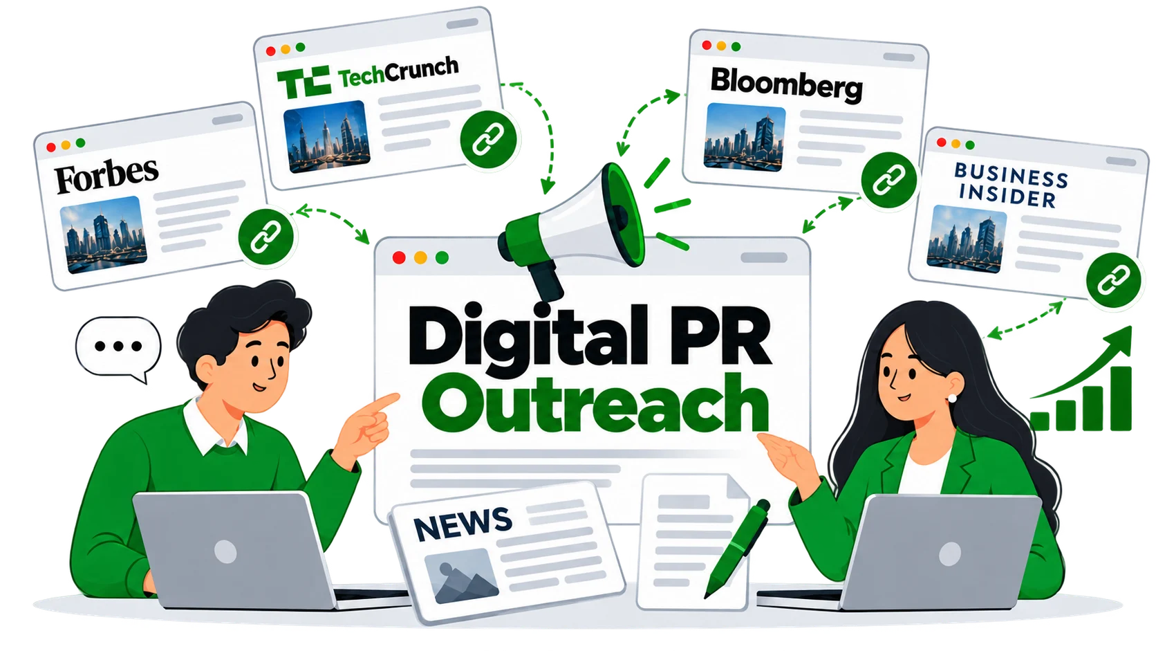 Digital PR outreach