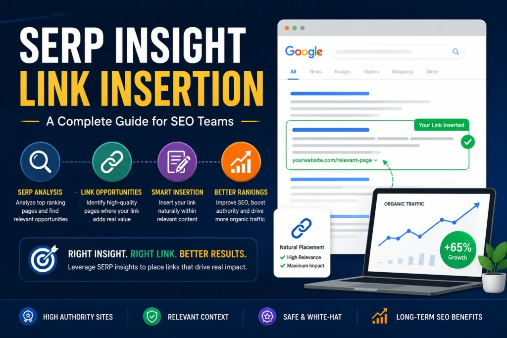 SERP Insight Link Insertion