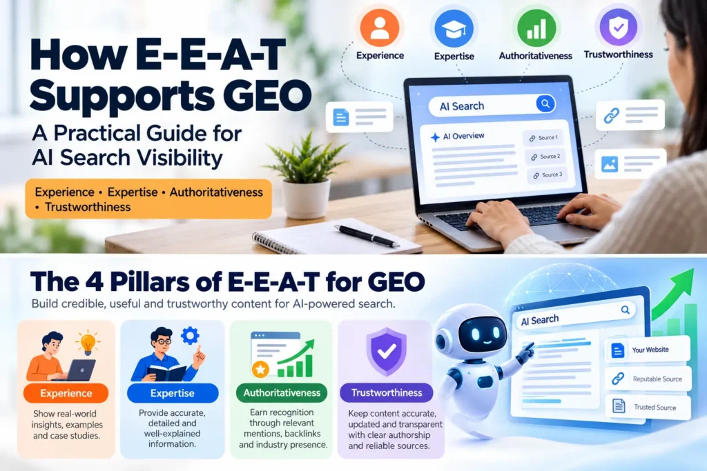 How Google’s E-E-A-T Factors Into GEO